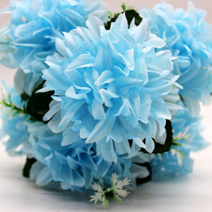 <span class=keywords><strong>Flores</strong></span> artificiales para decoración de día conmemorativo, 7 cabezas, para el <span class=keywords><strong>cementerio</strong></span> - Product Image 3