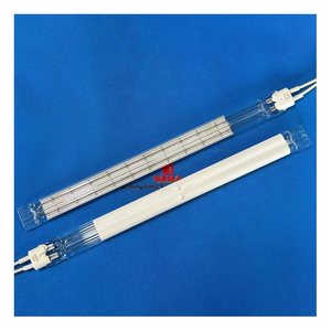 Rema đôi kép màu trắng tráng phản xạ mạ <span class=keywords><strong>Halogen</strong></span> thạch anh nóng hồng ngoại nhiệt đèn ánh sáng ir sưởi ấm bóng đèn yếu tố ống - Product Image 1