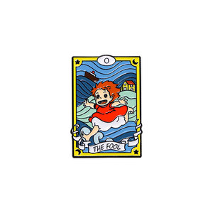 3 diseños fabricante a granel dibujos animados <span class=keywords><strong>Ponyo</strong></span> pin insignia metal personalizado lindo camisa Collar pin Anime solapa esmalte duro pines para sombrero - Product Image 2