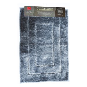 Tapis de bain gris FRAME Art 38 (90x60cm) YM5023 - Product Image 1