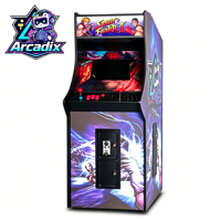 Machine de jeu d'arcade rétro à monnayeur, borne d'arcade classique verticale, machine de jeu vidéo 2 joueurs pour intérieur