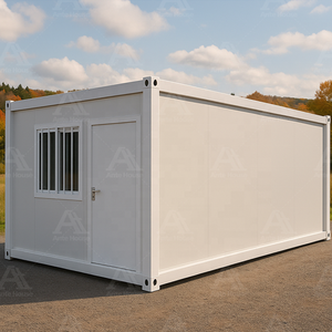 Rumah Modular Ante struktur baja galvanis kontemporer 20 kaki 40 kaki rumah wadah bahan Panel Sandwich Hotel Villa baja - Product Image 3