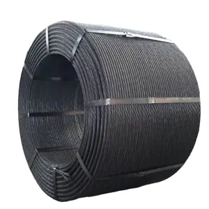 PC Strand 1860MPA mine cable bolting underground Prestressed concrete steel strand High Tensile 7-Wires