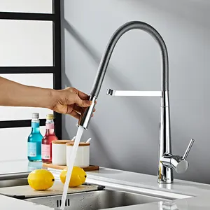 Pull-Down-Waschbecken und Combo Modern s für öl geriebene Bronze Gefäß Wasserhahn gebürstet Nickel Waschbecken