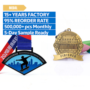 Medallas de Oro Falsas Personalizadas, Medallas de Karate, Hermosas Medallas, Fabricante Directo de Fábrica, Proveedor OEM - Product Image 2