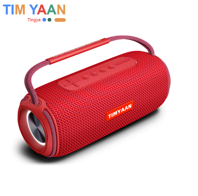Portable 40W Super Bass Bluetooth Speaker IPX6 Waterproof RGB Flashing Lights TWS Pairing for Parties Travel Outdoor
