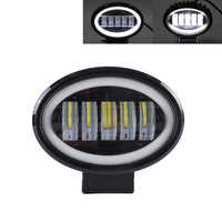 Nouveau phare de travail automobile LED 24V de 5 pouces pour camion tout-terrain, pick-up, Lada, avec 6000 lumens pour le travail en extérieur et l'aventure