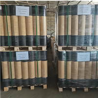 Feutre de toiture en papier asphalte ASTM D-226 de la marque Jianda, épaisseur 0,6 mm, matériaux de construction pour appartements, garantie 5 ans