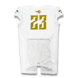 Maillot de football américain personnalisé pour adulte, respirant, grande taille, sublimation, manches courtes, unisexe - Product Image 2