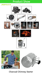 Allumeur <span class=keywords><strong>de</strong></span> <span class=keywords><strong>cheminée</strong></span> en métal Auplex <span class=keywords><strong>pour</strong></span> cuisine extérieure, allume-feu et brûleur tubulaire <span class=keywords><strong>pour</strong></span> <span class=keywords><strong>barbecue</strong></span> au <span class=keywords><strong>charbon</strong></span> <span class=keywords><strong>de</strong></span> <span class=keywords><strong>bois</strong></span>, emballé en boîte - Accessoires <span class=keywords><strong>de</strong></span> <span class=keywords><strong>barbecue</strong></span> haut <span class=keywords><strong>de</strong></span> gamme - Product Image 4