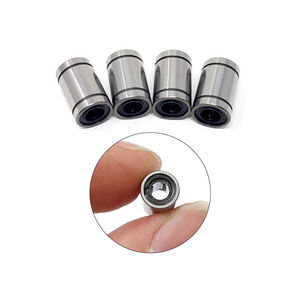 Втулка линейного шарикоподшипника LM10UU LM12UU LM20UU для 10 мм 12 мм 16 мм 20 мм линейный стержень стальная скользящая втулка для 3D-принтера - Product Image 4