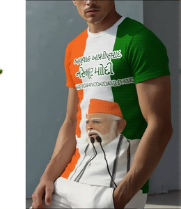 Biểu <span class=keywords><strong>T</strong></span>ượng <span class=keywords><strong>T</strong></span>ùy Chỉnh O-Cổ Jersey Vải <span class=keywords><strong>T</strong></span>-Shirt <span class=keywords><strong>100</strong></span>% <span class=keywords><strong>Polyester</strong></span> Thăng Hoa In Ấn Chính Thức Phong Cách Cho Cuộc Bầu Cử Chiến Dịch In Kỹ Thuậ<span class=keywords><strong>t</strong></span> Số - Product Image 3