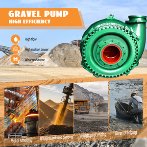 <span class=keywords><strong>Pompe</strong></span> à boue submersible haute performance <span class=keywords><strong>pour</strong></span> aspiration, résistante aux abrasifs, <span class=keywords><strong>pour</strong></span> le dragage de sable et l'extraction de minerai de fer/charbon/cuivre/or - Product Image 6