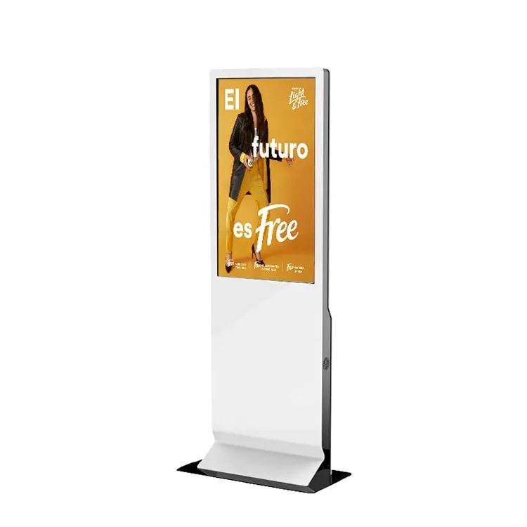 43 Inches Digital Signage Kiosk 43 Inch Indoor Floor Kiosk Standalone Android LCD Media Advertising Player Digital Signage Touch Screen