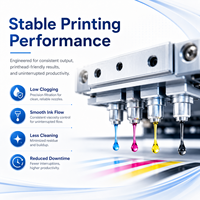 Encre éco-solvant 1L CMYK pour Epson I3200 XP600 DX5 DX7 pour l'impression d'étiquettes et d'autocollants en petites séries