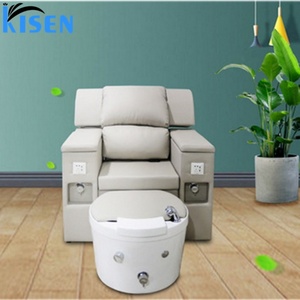 Recliner Manicure and Pedicure Chair Black Professional for Nail Salon 110V/220V - Product Image 6