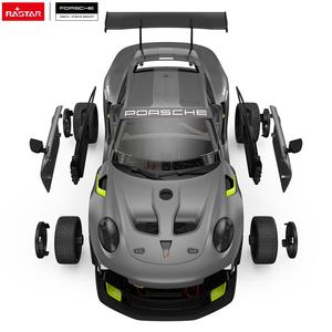 Rastar - Vente flash - Kit de construction <span class=keywords><strong>Porsche</strong></span> 911 sous licence 1:18 - 76 pièces - Jouets de voiture télécommandés - Kit d'assemblage pour enfants - Voiture RC - Cadeau - Product Image 3