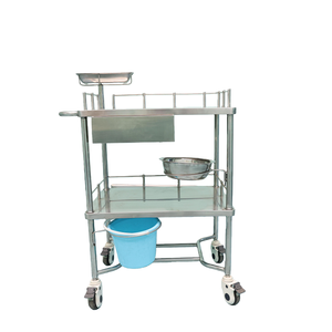 LEKANG 스테인리스 스틸 병원용 드레싱 카트-다중 서랍 잠금 가능 4륜 무소음 2년 보증 이동식 의료 카트 - Product Image 6