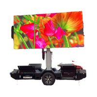 Écran vidéo LED JCT EF8 extérieur couleur pleine IP65 P6 avec animation et graphiques pour la publicité sur camion/remorque (SDK activé)