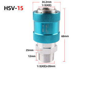 Hands chieber ventil HSV 06 08 10 15 Schieben Sie das Rückschlag ventil des Steck verbinders - Product Image 6