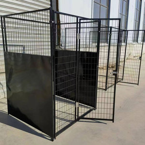 Chinese Manufacturer Wholesale Three Sets Connected 5*10*6 ft Large Outdoor Steel Sheet Crate Large <strong>Dog</strong> Cages Metal <strong>Kennels</strong> - Product Image 1
