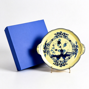 Assiette ovale en porcelaine de style italien écologique de 35 cm, vente en gros, emballage cadeau pour la table - Product Image 3