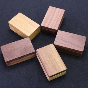 Multi Function Wooden Jewelry <strong>Box</strong> Custom Logo Velvet Tray Cufflink Tie Clip Ring <strong>Men</strong> Fashion Accessory Storage <strong>Box</strong> - Product Image 2