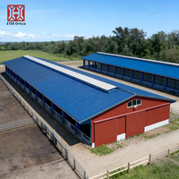 Atelier préfabriqué en structure métallique légère ZTSS au design moderne – Entrepôt commercial préfabriqué en ossature métallique légère