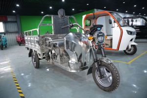 Vendita Diretta dalla Fabbrica di Tricicli Elettrici da Carico in Acciaio di Alta Qualità con Cabina Aperta - Product Image 6