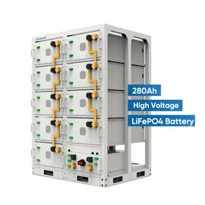 Lovsun high voltage Battery 51.2V 48V 100AH 280Ah Solar Storage 5kwh Lithium ion battery 10kwh 15kWh LiFePO4 Battery pack