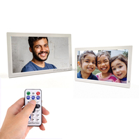 PROS Bingkai Foto Digital Besar 18 Inci Pintar Tampilan LED Pemutar Iklan Dapat Dipasang Di Dinding Bingkai Foto Digital Full HD