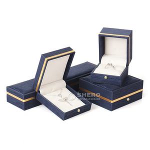 Factory Outlet <b>Jewelry</b> Packaging <b>Box</b> Pu <b>Leather</b> Necklace <b>Box</b> Logo Customization - Product Image 5