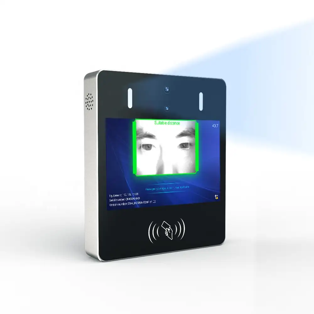Sistema de controle de acesso iris e facial, scanner de tempo de atendimento ao olho com software gratuito ir8