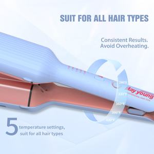 Herramienta <span class=keywords><strong>de</strong></span> Peinado 2 en 1, Rizador <span class=keywords><strong>de</strong></span> Pelo Profundo en V <span class=keywords><strong>de</strong></span> 32 mm, Rizador <span class=keywords><strong>de</strong></span> Pelo para <span class=keywords><strong>Ondas</strong></span> <span class=keywords><strong>de</strong></span> <span class=keywords><strong>Sirena</strong></span> Duraderas - Product Image 6