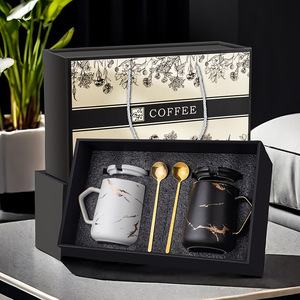 Tazas de cerámica transfronterizas <span class=keywords><strong>para</strong></span> parejas, tazas de agua de regalo <span class=keywords><strong>para</strong></span> el desayuno casero, tazas de leche y café - Product Image 3