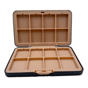 Caja de Metal Rectangular Personalizada para Almacenamiento de Cosméticos y Maquillaje para Mujer, Venta al Por Mayor Directo de Fábrica - Product Image 4