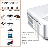 Projecteur LED TFT LCD 4K HD 1080P portable à courte focale 400 Lumens 3D Ready avec haut-parleurs intégrés, format poche, certifié FCC CE PSE RoHS