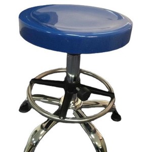 Laboratory <b>Stool</b> Adjustable Height Swivel Seat <b>Plastic</b> PVC Industrial Design For Lab Use - Product Image 4