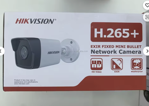 Original HIK 4MP Bullet Network <b>Camera</b> DS-2CD1043G0-I 2.8mm Fixed Lens 180 Wide Angle CMOS Sensor IP67 Waterproof Night Vision - Product Image 4