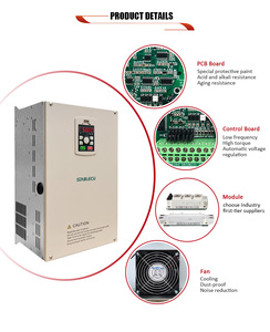 11KW 25kW <span class=keywords><strong>220V</strong></span> 380V monofásico a inversor de velocidad trifásico Convertidor Variador de frecuencia <span class=keywords><strong>para</strong></span> laminador de motor Ac - Product Image 1