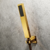 Système de douche LED moderne à effet pluie avec fonction de pression élevée et économie d'eau pour salle de bain