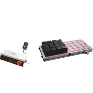 Kit table magnétique 601x327x60mm pour fraisage électro-permanent 188.01HK - Product Image 1