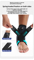 Offre Spéciale réglable Compression Fracture entorse cheville attelle soutien stabilisateur cheville orthèse pour adulte