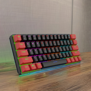 61-Keys Wired USB RGB LED Backlit Mini Compact Gaming Mechanical <strong>Keyboard</strong> for Gamer in Stock - Product Image 3