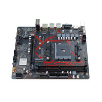 Tarjeta Madre A520M AMD AM4 Compatible con 3600 4650G 5500 5500G 5600 5600G 5600X 5800X M.2 NVME Canal Dual DDR4