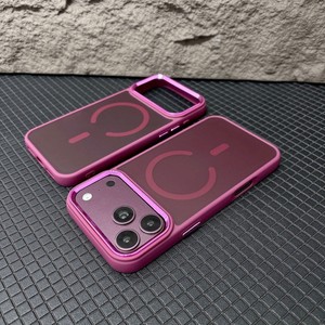 เคสโทรศัพท์มือถือแม่เหล็กแบบด้านคุณภาพสูงสำหรับ iPhone 18 Pro Max 17 16 15  แบบโปร่งแสง รองรับการชาร์จไร้สาย - Product Image 6