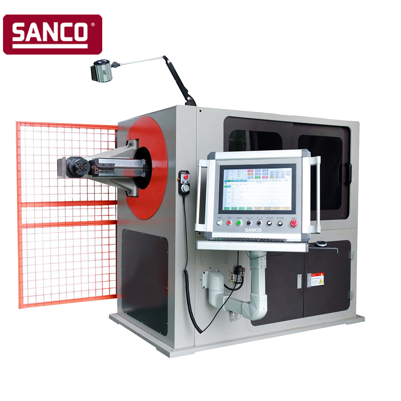 Full electric wire bending machine for automobile industry
