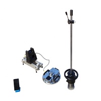 LWD cayendo peso Deflectometer 15kg de peso Deflectometer portátil cayendo peso Deflectometer