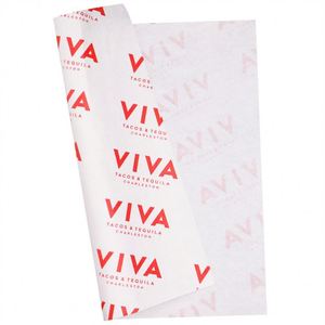 Wholesale Customized Printed Logo and Size Food Safe Grade Burger <b>Paper</b> Greaseproof Deli Meat <b>Wrapping</b> Wax Coated <b>Paper</b> - Product Image 1