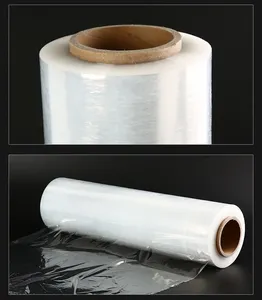 PE <b>Heat</b> Stretch Film Packaging Roll-Soft Moisture Proof Casting Type 12-25 Microns Thickness Customizable Length - Product Image 4
